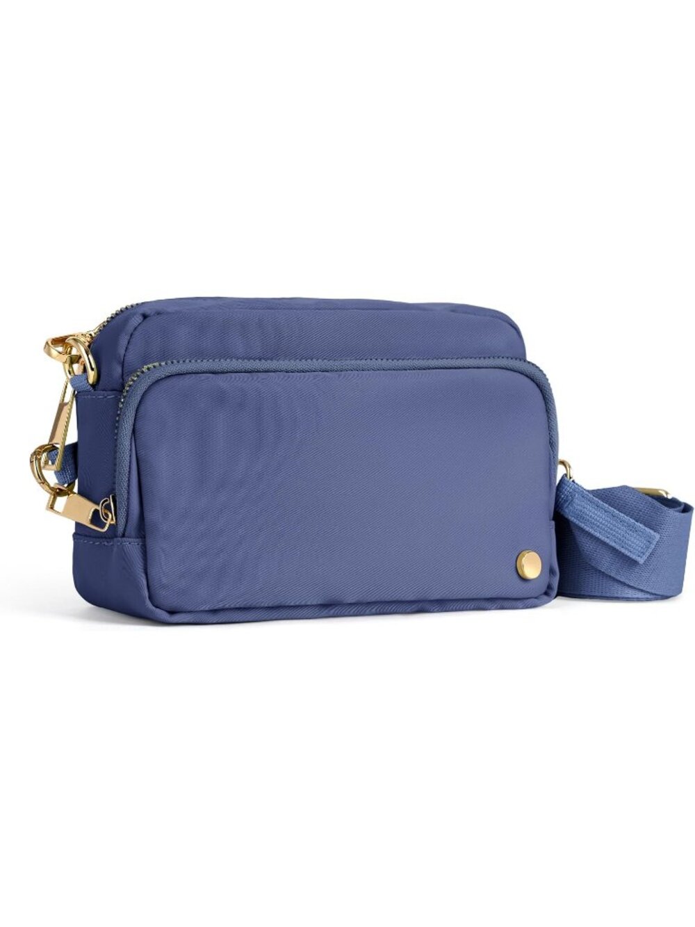 Women's Blue Slash-resistant RFID Blocking Travel Anti Theft Crossbody Bags